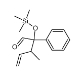 2-phenyl-2-(trimethylsiloxy)-4-hexenal结构式