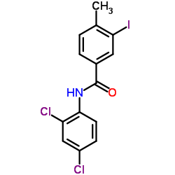 N-(2,4-Dichlorophenyl)-3-iodo-4-methylbenzamide Structure