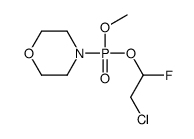 4-[(2-chloro-1-fluoroethoxy)-methoxyphosphoryl]morpholine Structure