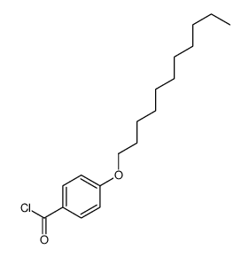 4-undecoxybenzoyl chloride结构式
