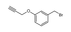 1-Bromomethyl-3-prop-2-ynyloxy-benzene Structure