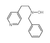 4-(2-(benzyl(hydroxy)amino)ethyl)pyridine结构式