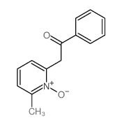 Ethanone, 2-(6-methyl-1-oxido-2-pyridinyl)-1-phenyl- structure