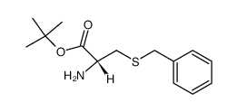 H-Cys(S-Bzl)-Ot-Bu Structure