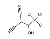 2-(2,2,2-trichloro-1-hydroxyethyl)malononitrile结构式