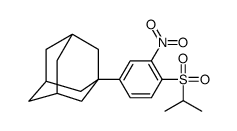 1-[4-[(1-Methylethyl)sulfonyl]-3-nitrophenyl]tricyclo[3.3.1.13,7]decane picture