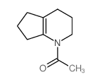 1-(2-azabicyclo[4.3.0]non-10-en-2-yl)ethanone Structure