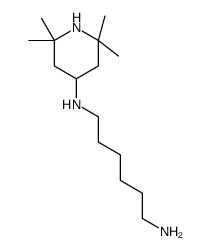 N-(2,2,6,6-tetramethylpiperidin-4-yl)hexane-1,6-diamine structure