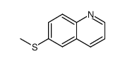 6-methylsulfanylquinoline结构式