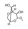 .beta.-D-Galactopyranoside, methyl 3,6-anhydro-结构式