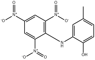 n-(2-hydroxy-5-methylphenyl)picrylamine结构式