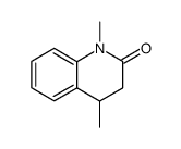 1,4-dimethyl-3,4-dihydroquinolin-2(1H)-one结构式