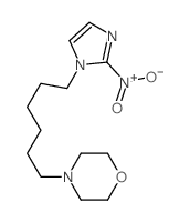 4-[6-(2-nitroimidazol-1-yl)hexyl]morpholine Structure