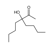 3-butyl-3-hydroxyheptan-2-one Structure