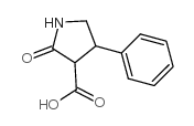 2-OXO-4-PHENYL-PYRROLIDINE-3-CARBOXYLIC ACID Structure