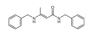 3-benzylamino-crotonic acid benzylamide结构式