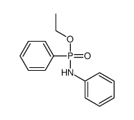 N-[ethoxy(phenyl)phosphoryl]aniline结构式