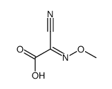 2-cyano-2-methoxyimino-acetic acid结构式