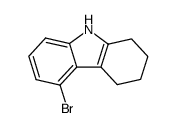 5-bromo-1,2,3,4-tetrahydrocarbazole结构式