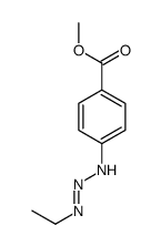 methyl 4-(2-ethyliminohydrazinyl)benzoate结构式