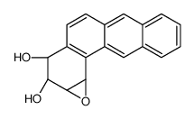 (-)-(1S,2R,3R,4S)-3,4-Dihydroxy-1,2-epoxy-1,2,3,4-tetrahydrobenz(a)ant hracene structure