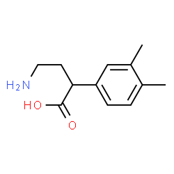 Benzeneacetic acid, alpha-(2-aminoethyl)-3,4-dimethyl- (9CI)结构式