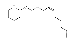 (4Z)-1-(Tetrahydropyran-2-yloxy)-4-decene Structure