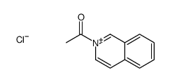 1-isoquinolin-2-ium-2-ylethanone,chloride Structure