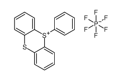 5-phenylthianthren-5-ium,hexafluorophosphate Structure