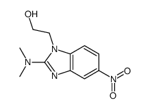 2-[2-(dimethylamino)-5-nitrobenzimidazol-1-yl]ethanol Structure