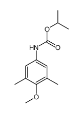 propan-2-yl N-(4-methoxy-3,5-dimethylphenyl)carbamate Structure
