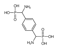 [amino-[4-(amino-phosphono-methyl)phenyl]methyl]phosphonic acid Structure