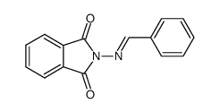 N-benzylideneaminophthalimide结构式