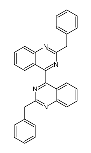 2,2'-dibenzyl-4,4'biquinazolinyl结构式