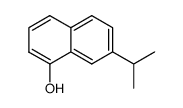 7-isopropyl-1-naphthol Structure