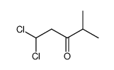1,1-dichloro-4-methylpentan-3-one Structure