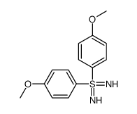 diimino-bis(4-methoxyphenyl)-λ6-sulfane结构式