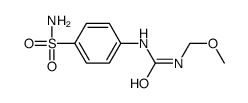 1-(methoxymethyl)-3-(4-sulfamoylphenyl)urea结构式