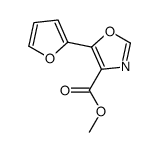methyl 5-(furan-2-yl)-1,3-oxazole-4-carboxylate Structure