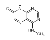 7(8H)-Pteridinone,4-(methylamino)-(7CI) structure