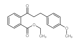 2'-CARBOETHOXY-3-(4-METHOXYPHENYL)PROPIOPHENONE Structure