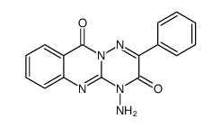 4-amino-2-phenyl-[1,2,4]triazino[3,2-b]quinazoline-3,10-dione Structure