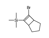 (6-bromo-7-bicyclo[3.2.0]hept-6-enyl)-trimethylsilane Structure