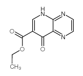 8-氧代-5,8-二氢吡啶并[2,3-b]吡嗪-7-羧酸乙酯结构式