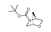 (1S,4S)-2-氧杂-5-氮杂双环[2.2.1]庚烷-5-羧酸叔丁酯结构式