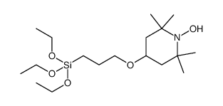 1-Piperidinyloxy, 2,2,6,6-tetramethyl-4-[3-(triethoxysilyl)propoxy] structure