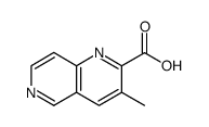 1,6-Naphthyridine-2-carboxylic acid, 3-methyl结构式