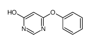 4(1H)-Pyrimidinone, 6-phenoxy- (9CI) structure