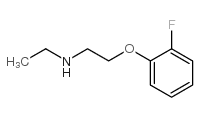 N-ethyl-2-(2-fluorophenoxy)ethanamine结构式