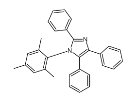 2,4,5-triphenyl-1-(2,4,6-trimethylphenyl)imidazole结构式